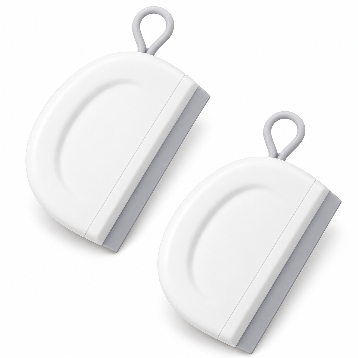 Mini Countertop Squeegees, Set of 2 on white