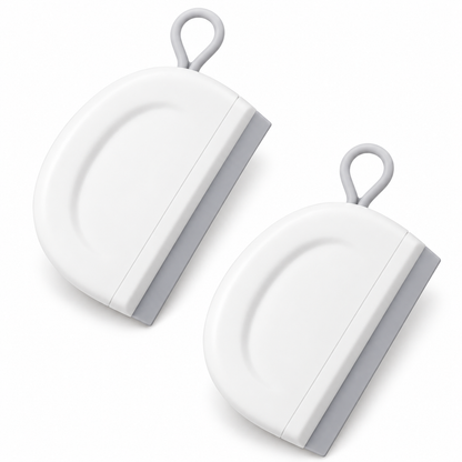 Mini Countertop Squeegees, Set of 2 on white