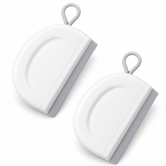 Mini Countertop Squeegees, Set of 2 on white